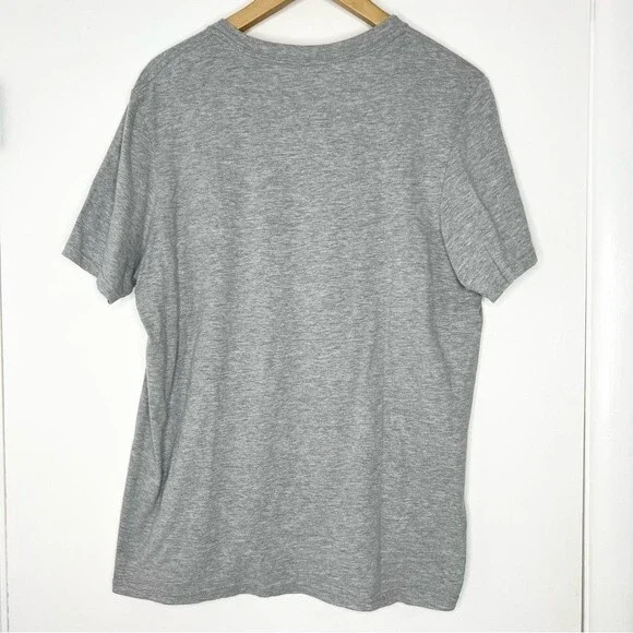 Men’s Adidas Amplifier Tee Heather Grey Size Large - Picture 2 of 3